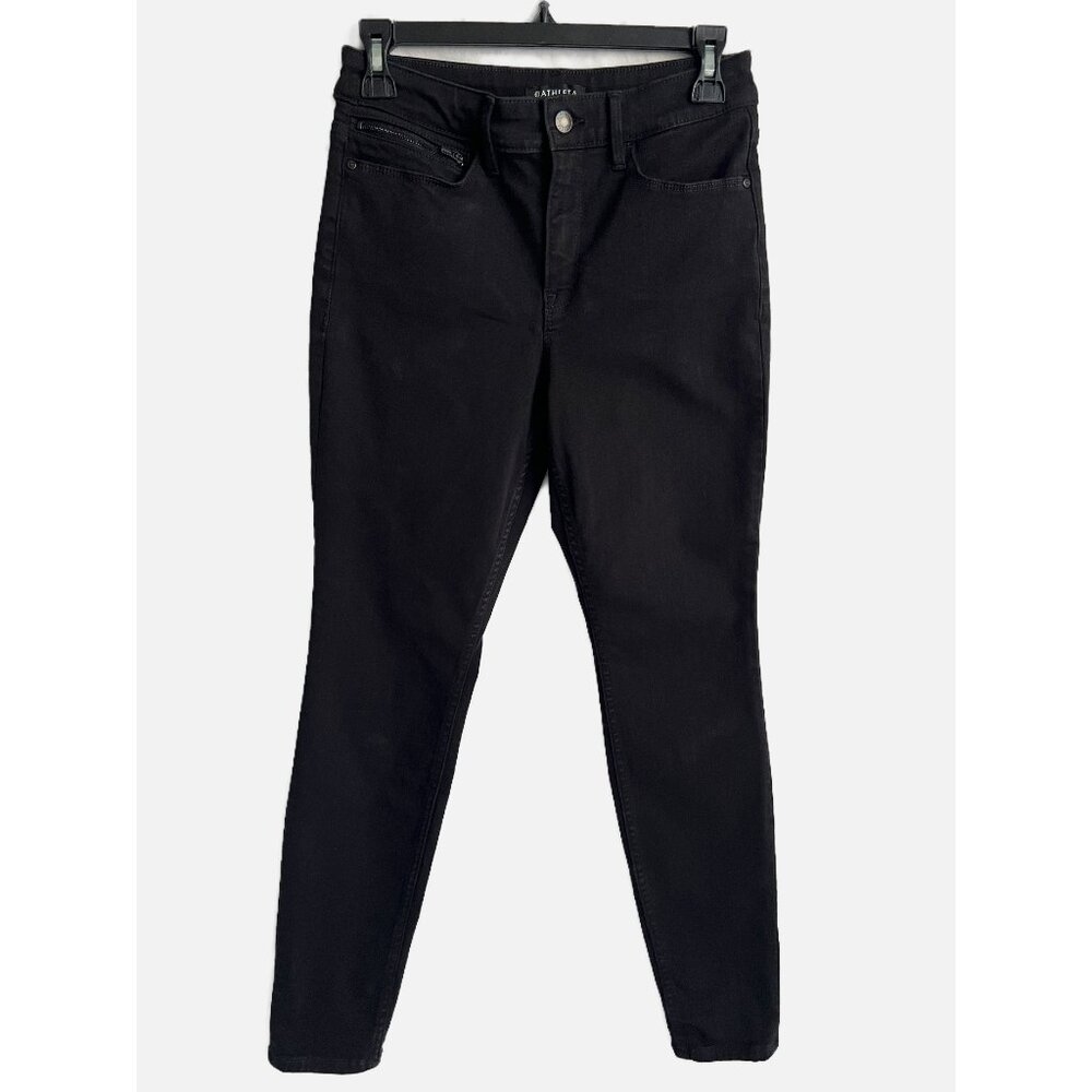 Athleta Flex Ultra Skinny Jean Pant in Black, Size 6 Petite - Picture 3 of 7